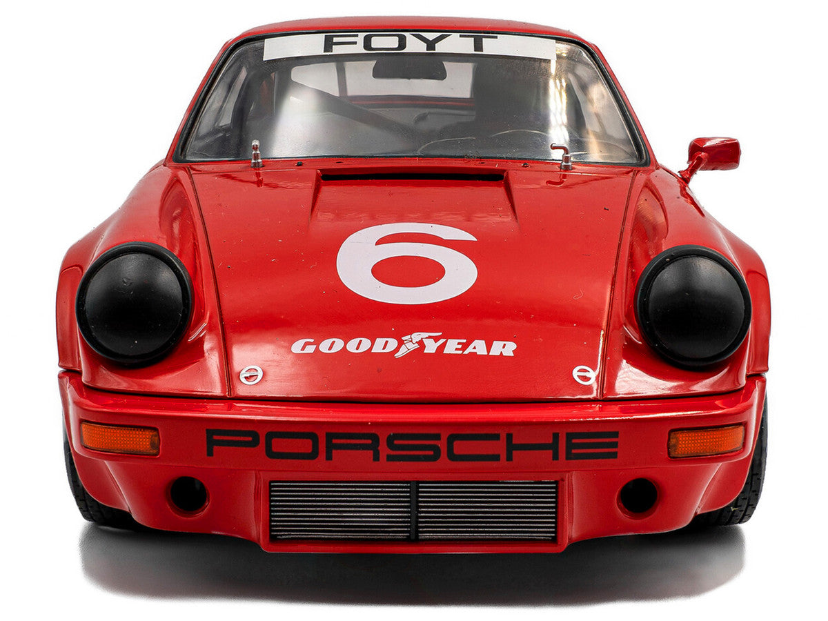 Porsche 911 IROC #6 A.J. Foyt "International Race of Champions" (1974) 1/18 Diecast Model Car by Solido by Solido