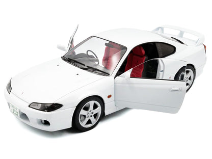 1999 Nissan Silvia (S15) Spec-R Aero RHD (Right Hand Drive) Aspen White 1/18 Diecast Model Car by Solido by Solido