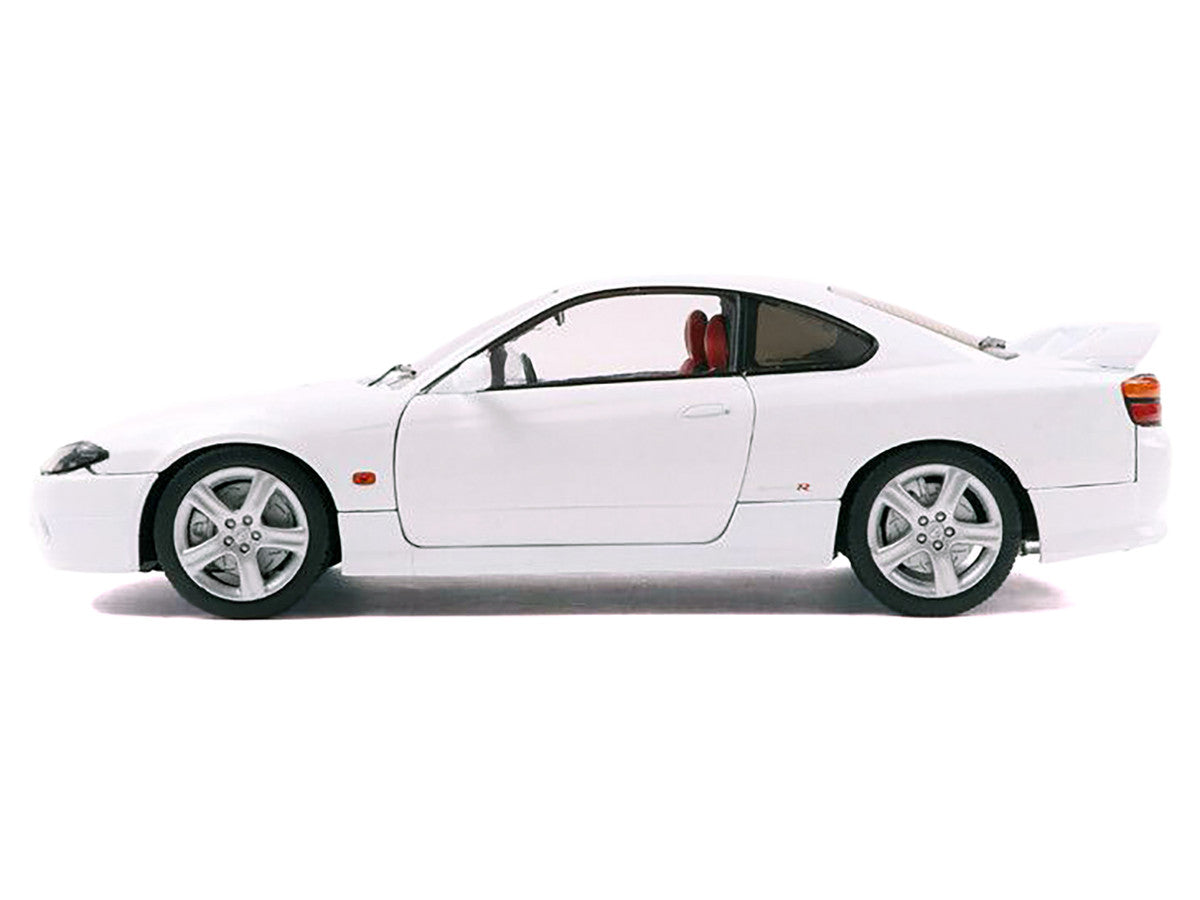 1999 Nissan Silvia (S15) Spec-R Aero RHD (Right Hand Drive) Aspen White 1/18 Diecast Model Car by Solido by Solido