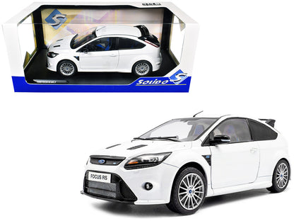 2009 Ford Focus RS MK2 Frozen White 1/18 Diecast Model Car by Solido by Solido