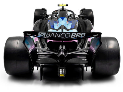 Alpine A524 #31 Esteban Ocon "BWT" 2nd Place F1 "Sao Paulo GP" (2024) "Competition" Series 1/18 Diecast Model Car by Solido by Solido