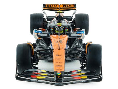 McLaren MCL39 #4 Lando Norris "OKX" Winner Formula One F1 "Australian GP" (2025) "Competition" Series 1/18 Diecast Model Car by Solido by Solido