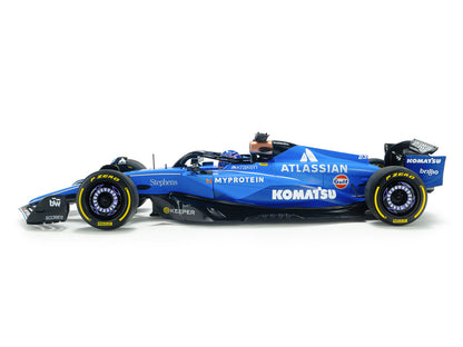Williams FW47 #23 Alex Albon "Atlassian" Formula One F1 "Australian GP" (2025) "Competition" Series 1/18 Diecast Model Car by Solido by Solido