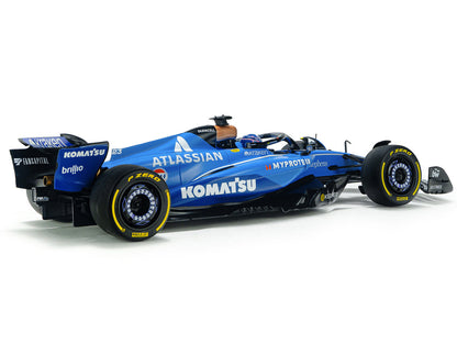 Williams FW47 #23 Alex Albon "Atlassian" Formula One F1 "Australian GP" (2025) "Competition" Series 1/18 Diecast Model Car by Solido by Solido