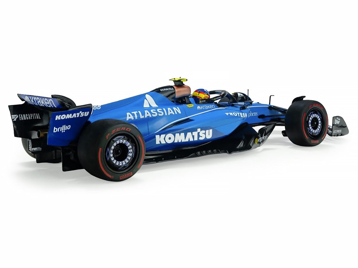 Williams FW47 #55 Carlos Sainz "Atlassian" Formula One F1 "Australian GP" (2025) "Competition" Series 1/18 Diecast Model Car by Solido by Solido