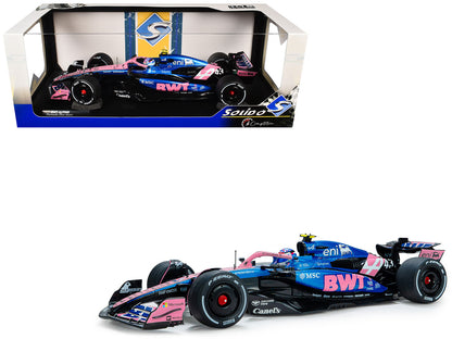 Alpine A525 #43 Franco Colapinto "BWT" Formula One F1 "Canadian GP" (2025) "Competition" Series 1/18 Diecast Model Car by Solido by Solido