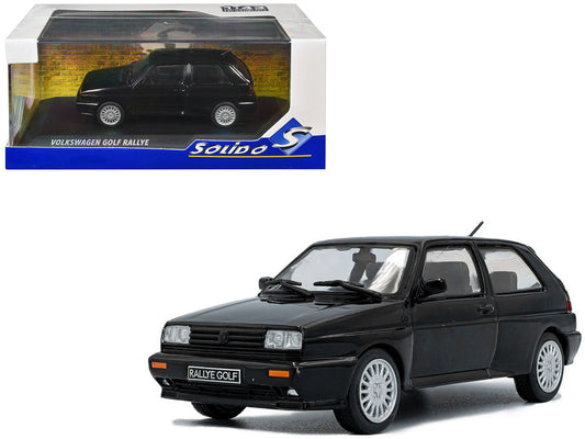 1989 Volkswagen Golf Rallye G60 Black 1/43 Diecast Model Car by Solido by Solido