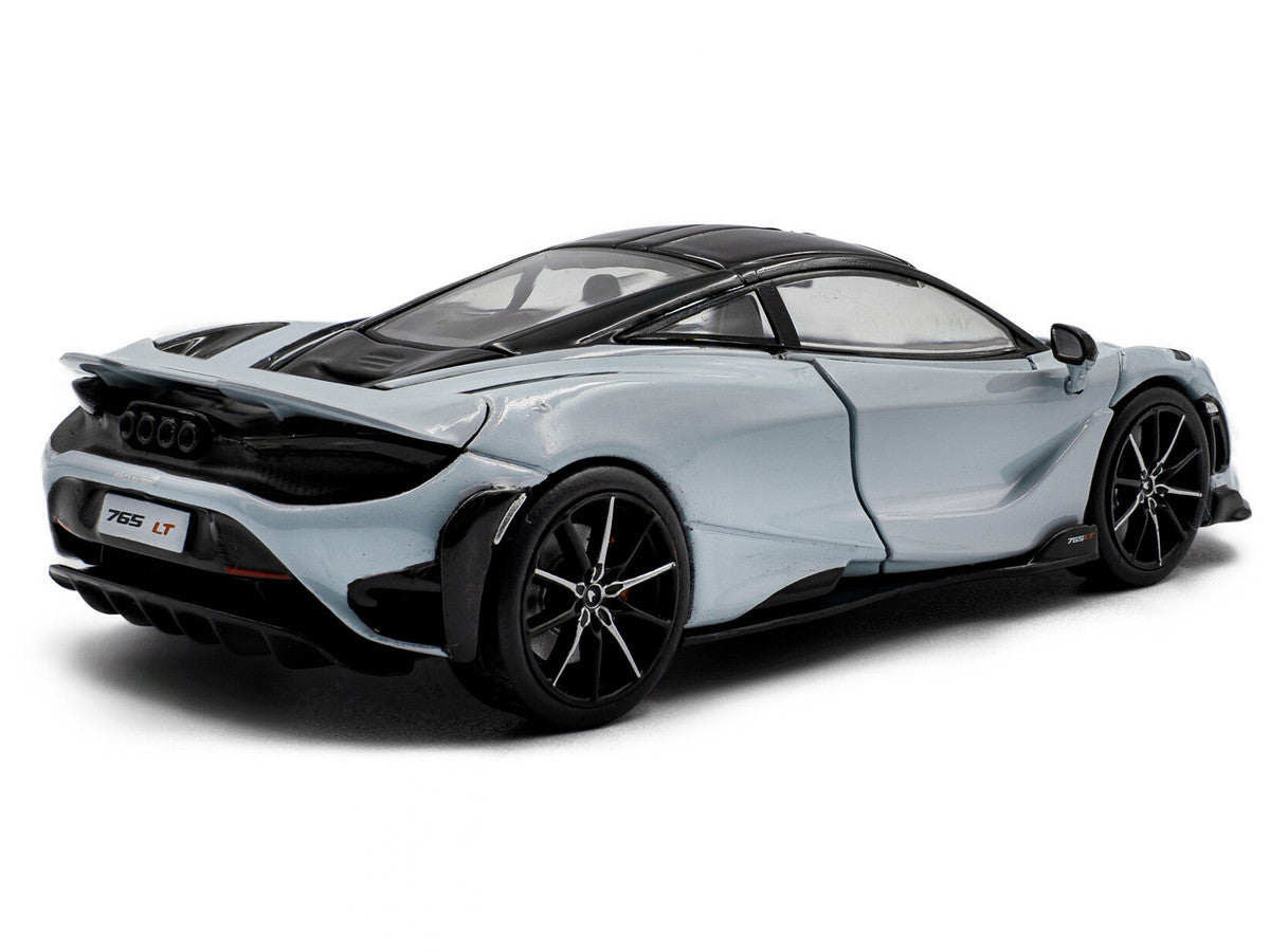 2020 McLaren 765LT Ceramic Gray with Black Top 1/43 Diecast Model Car by Solido by Solido