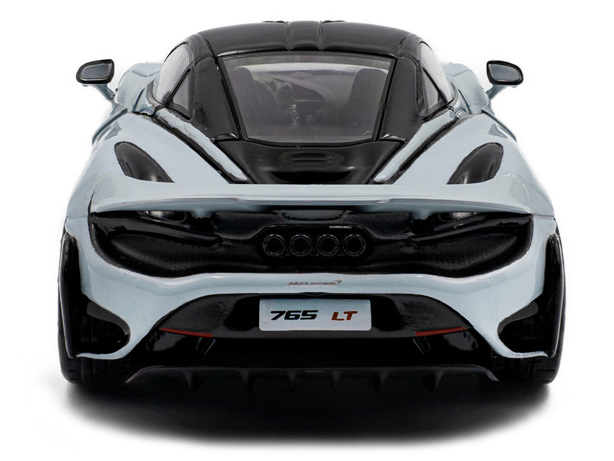 2020 McLaren 765LT Ceramic Gray with Black Top 1/43 Diecast Model Car by Solido by Solido