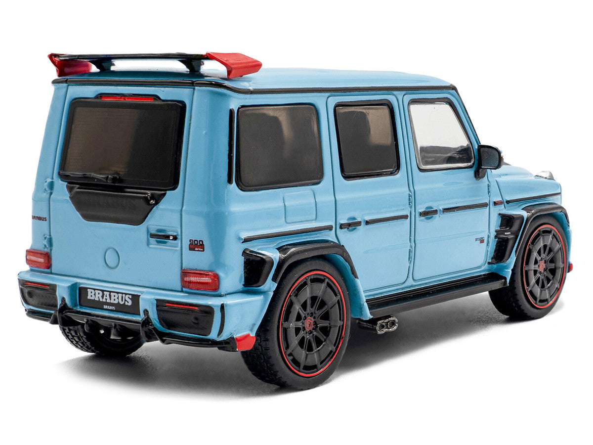 2021 Brabus Rocket 900 China Blue with Black Hood 1/43 Diecast Model Car by Solido by Solido