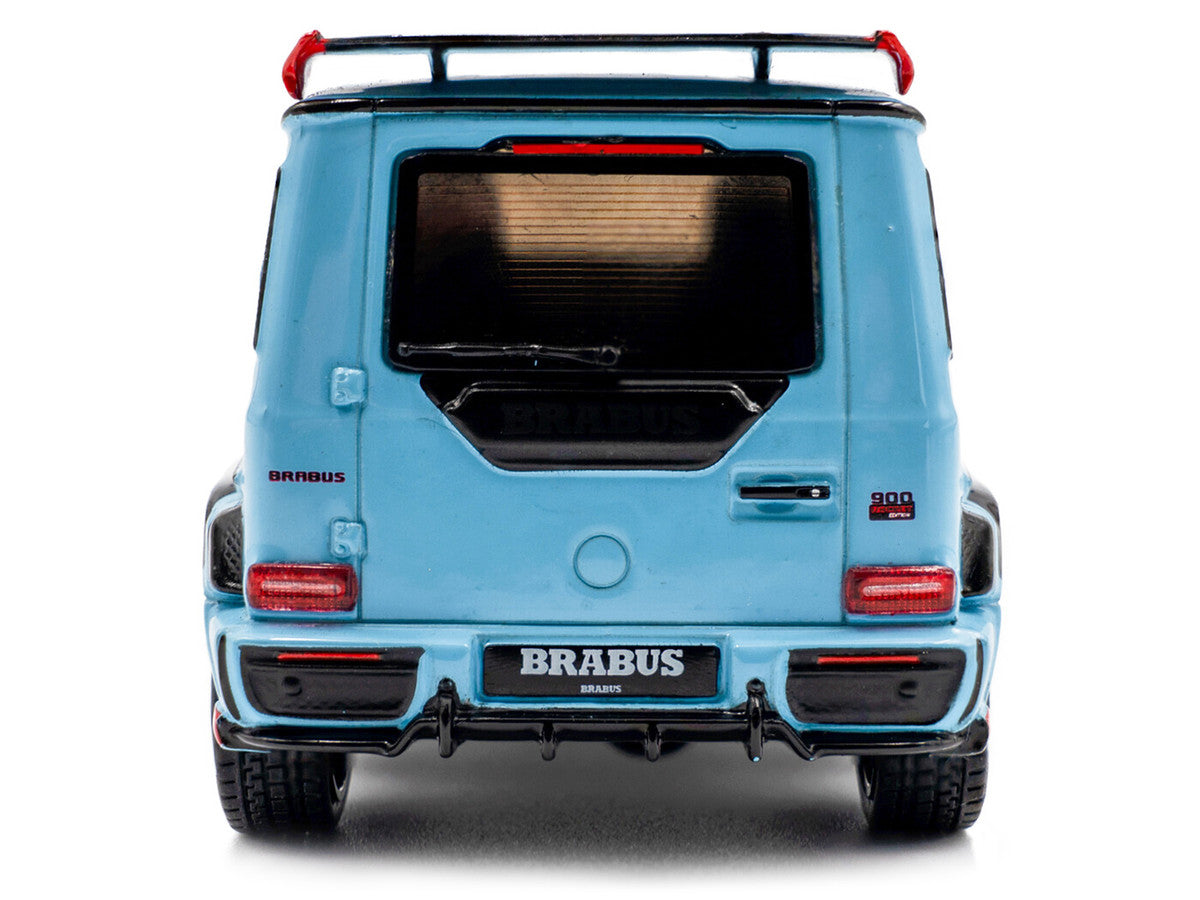 2021 Brabus Rocket 900 China Blue with Black Hood 1/43 Diecast Model Car by Solido by Solido