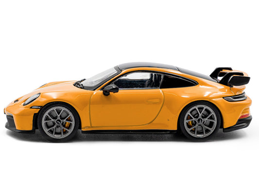 2023 Porsche 911 (992) GT3 Signal Yellow with Black Top 1/43 Diecast Model Car by Solido by Solido