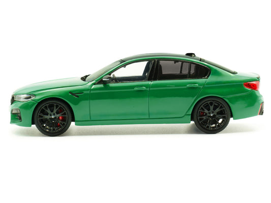 2022 BMW M5 Competition Signal Green with Black Top 1/43 Diecast Model Car by Solido by Solido