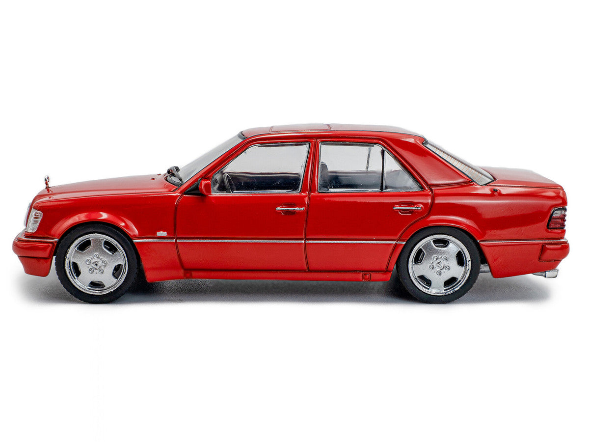 1994 Mercedes-Benz (W124) E60 AMG Signal Red 1/43 Diecast Model Car by Solido by Solido