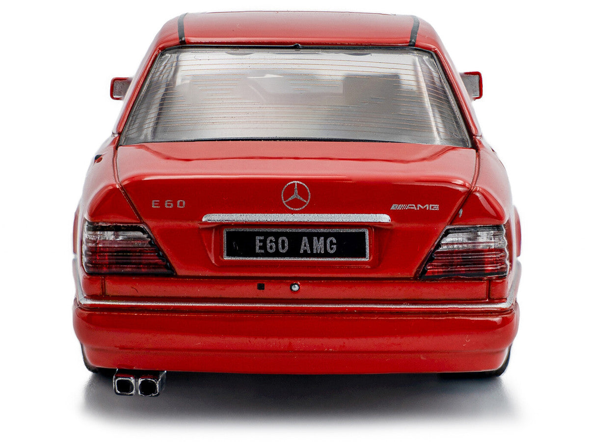 1994 Mercedes-Benz (W124) E60 AMG Signal Red 1/43 Diecast Model Car by Solido by Solido