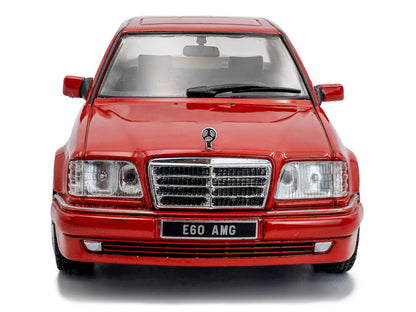 1994 Mercedes-Benz (W124) E60 AMG Signal Red 1/43 Diecast Model Car by Solido by Solido