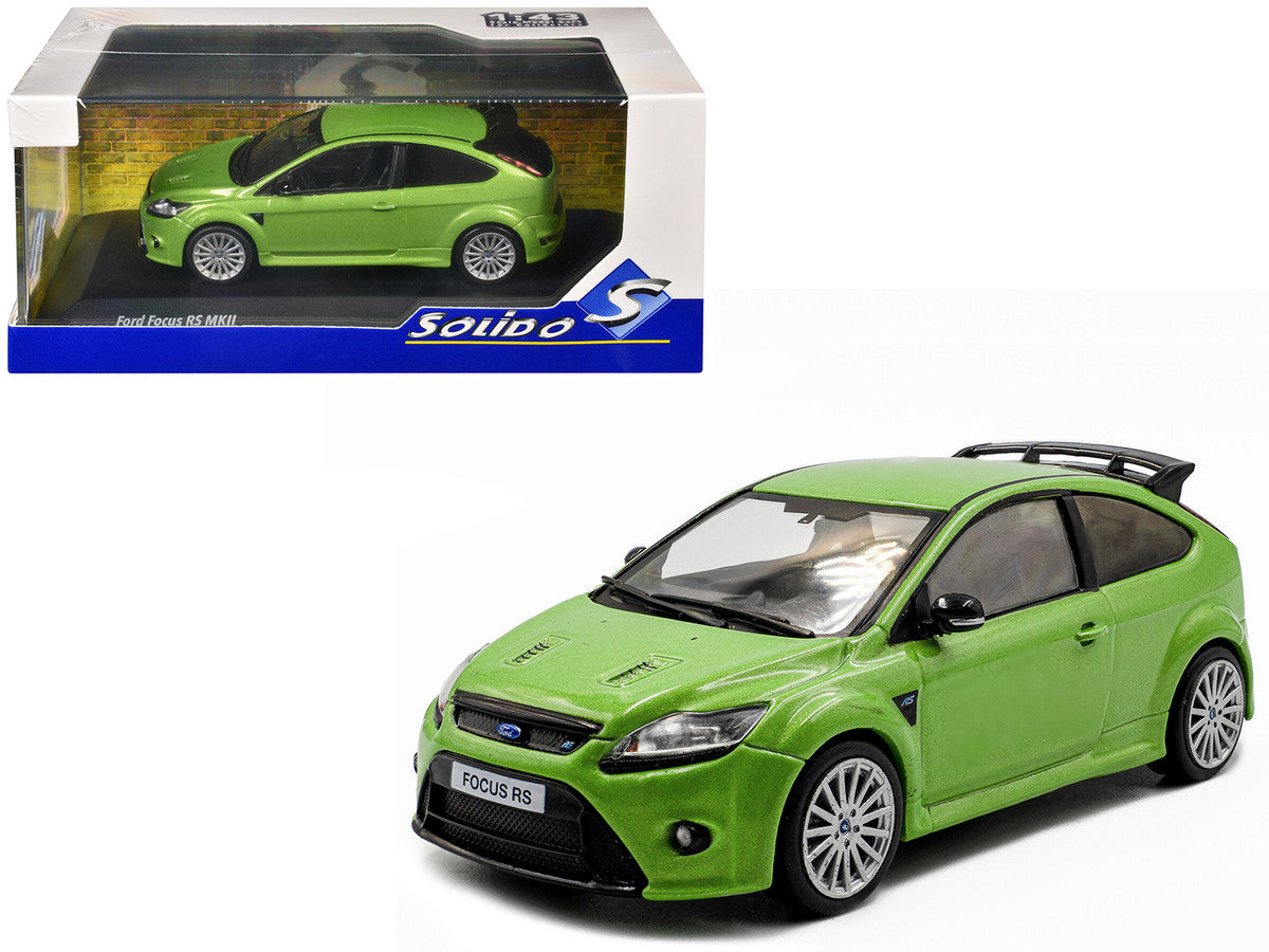 2010 Ford Focus MKII RS Ultimate Green Metallic 1/43 Diecast Model Car by Solido by Solido