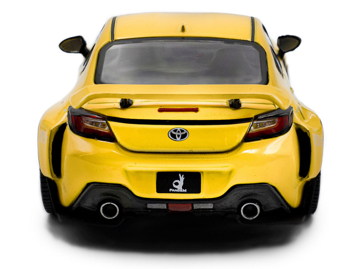 2022 Toyota Pandem GR86 Yellow 1/43 Diecast Model Car by Solido by Solido