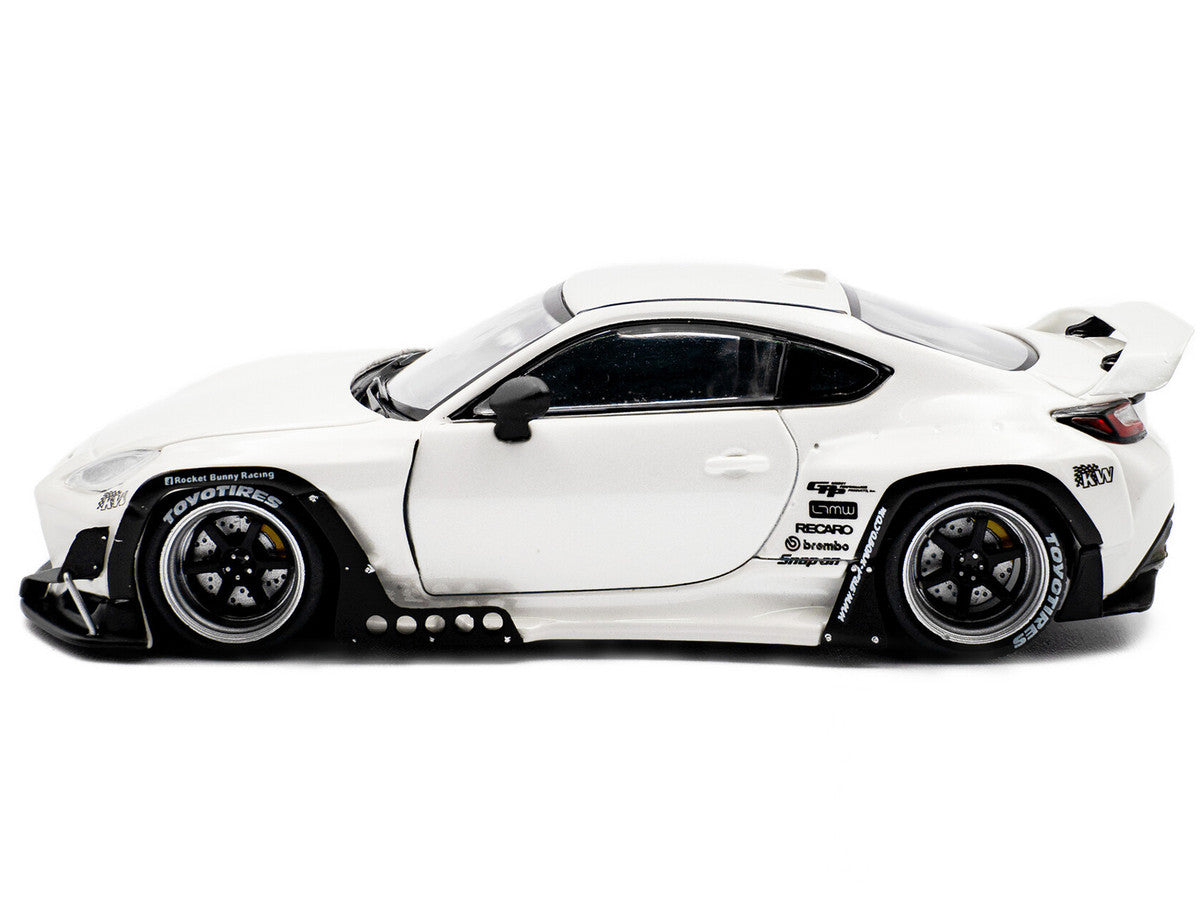 2022 Toyota Pandem GR86 White Metallic 1/43 Diecast Model Car by Solido by Solido