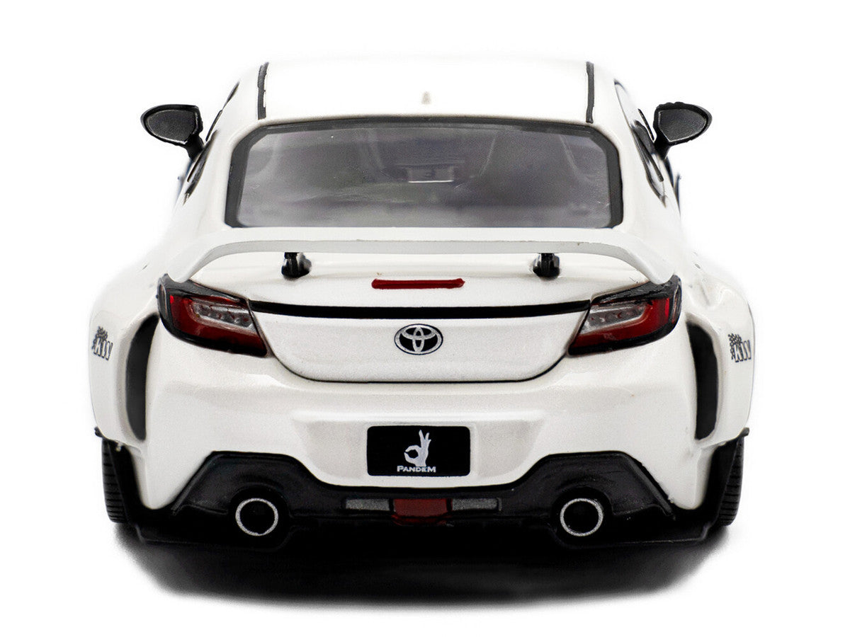 2022 Toyota Pandem GR86 White Metallic 1/43 Diecast Model Car by Solido by Solido