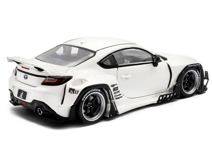 2022 Toyota Pandem GR86 White Metallic 1/43 Diecast Model Car by Solido by Solido