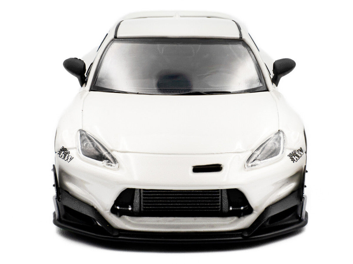 2022 Toyota Pandem GR86 White Metallic 1/43 Diecast Model Car by Solido by Solido
