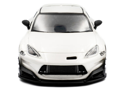 2022 Toyota Pandem GR86 White Metallic 1/43 Diecast Model Car by Solido by Solido