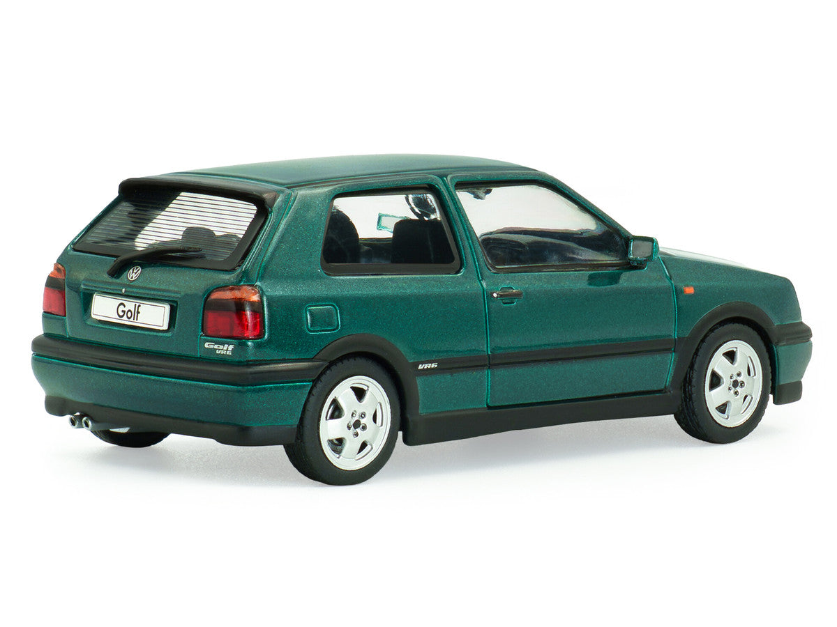 1994 Volkswagen Golf MKIII VR6 Dragon Green Pearl 1/43 Diecast Model Car by Solido