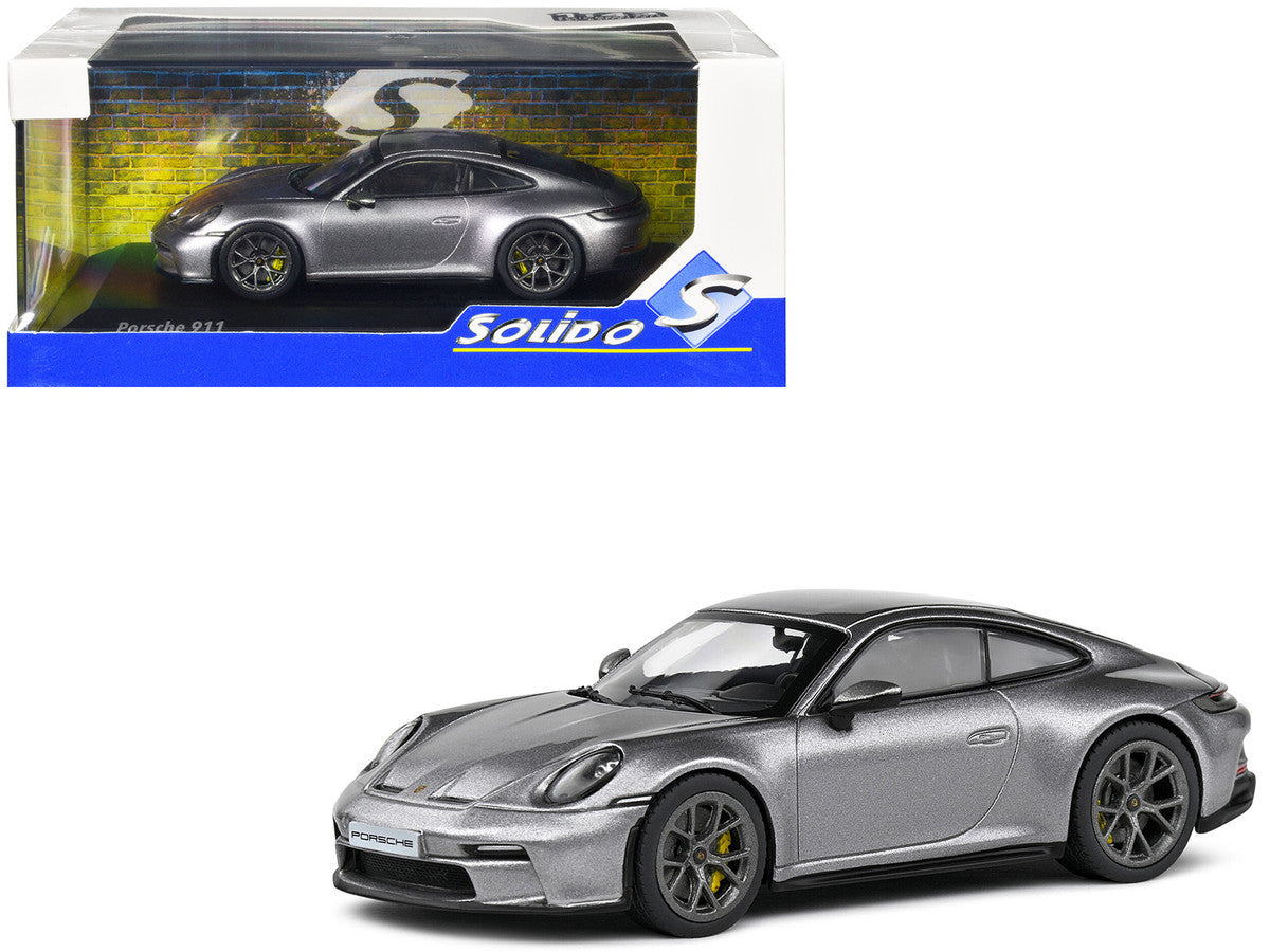 Porsche 911 (992) GT3 Touring GT Silver Metallic 1/43 Diecast Model Car by Solido by Solido