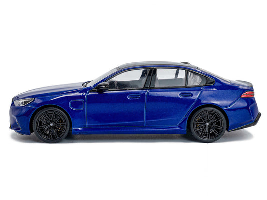 2024 BMW M5 Sedan Marina Bay Blue Metallic with Black Top 1/43 Diecast Model Car by Solido by Solido