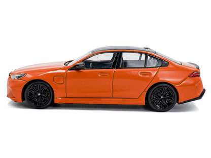 2024 BMW M5 Sedan Fire Orange III with Black Top 1/43 Diecast Model Car by Solido by Solido