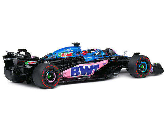 Alpine A523 #31 Esteban Ocon "BWT" 3rd Place "Formula One F1" Monaco GP (2023) 1/43 Diecast Model Car by Solido by Solido
