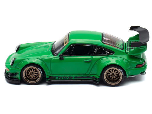 RWB 930 Green "Hobby Expo China 2026" 1/64 Diecast Model Car by Pop Race by Pop Race