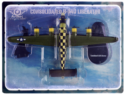 Consolidated B-24D Liberator Aircraft "You Cawn't Miss It 448th Bombardment Group 8th Air Force" (1944) British Royal Air Force 1/144 Diecast Model Airplane by Mitos Del Aire by Mitos del Aire