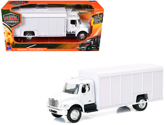 Freightliner M2 Beverage Truck White "Long Haul Trucker" Series 1/43 Diecast Model by New Ray by New Ray