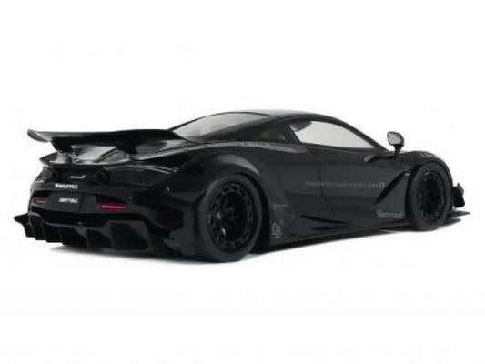 2023 McLaren 720S "LB-Works - Liberty Walk" Black 1/18 Model Car by GT Spirit by GT Spirit