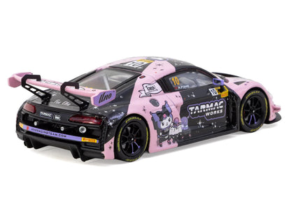 Audi R8 LMS GT3 evo II #10 Adderly Fong "Uno Racing Team - Kuromi" "Macau GT Cup - FIA GT World Cup" (2024) with A4 Poster "Hobby43" Series 1/43 Diecast Model Car by Tarmac Works by Tarmac Works