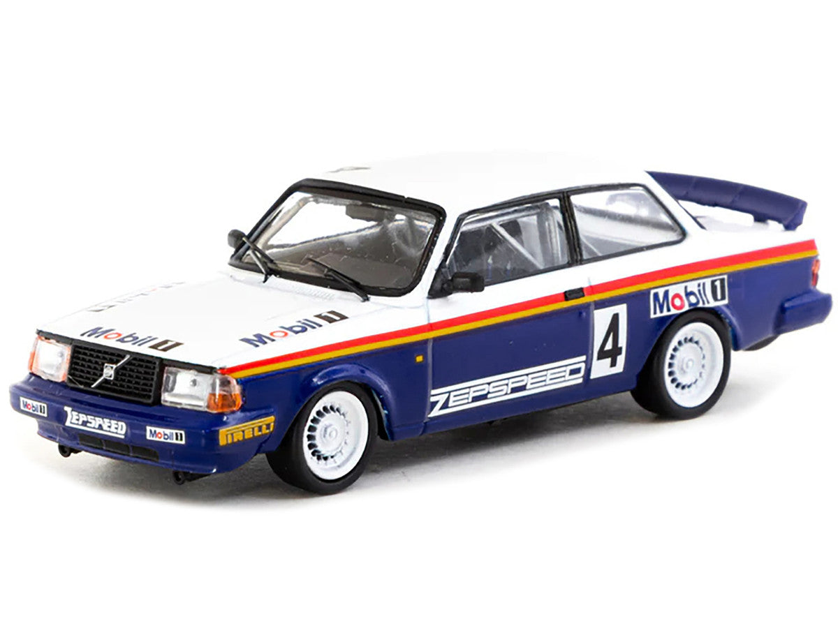 Volvo 240 Turbo #4 Per-Gunnar Andersson Winner "Malaysian Group A Championships" (1987) "Hobby64" Series 1/64 Diecast Model Car by Tarmac Works by Tarmac Works