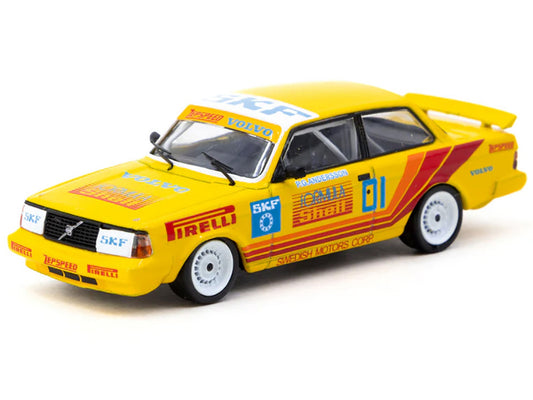 Volvo 240 Turbo #01 Per-Gunnar Andersson Winner "Thai Group A Championship Bira Circuit Pattaya" (1988) "Hobby64" Series 1/64 Diecast Model Car by Tarmac Works by Tarmac Works