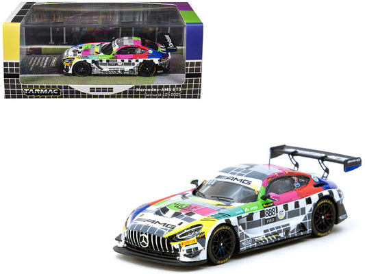 Mercedes-AMG GT3 #888 Maro Engel - Mikael Grenier - Maxime Martin "GruppeM Racing" "Bathurst 12 Hour" (2025) "Hobby64" Series 1/64 Diecast Model Car by Tarmac Works by Tarmac Works