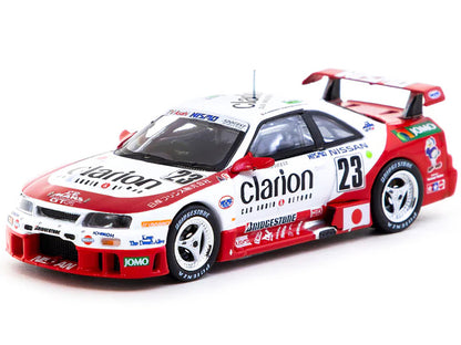 Nissan NISMO GT-R LM #23 Kazuyoshi Hoshino - Toshio Suzuki - Masahiko Kageyama "Presentation" "24 Hours of Le Mans" (1995) "Hobby64" Series 1/64 Diecast Model Car by Tarmac Works by Tarmac Works