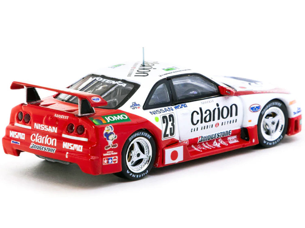 Nissan NISMO GT-R LM #23 Kazuyoshi Hoshino - Toshio Suzuki - Masahiko Kageyama "Presentation" "24 Hours of Le Mans" (1995) "Hobby64" Series 1/64 Diecast Model Car by Tarmac Works by Tarmac Works