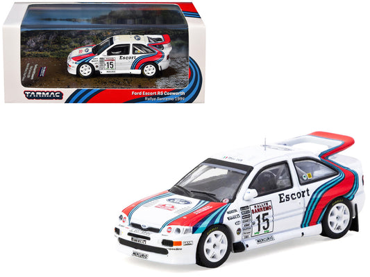 Ford Escort RS Cosworth WRC #15 Malcolm Wilson - Bryan Thomas "Rallye Sanremo" (1994) "Hobby64" Series 1/64 Diecast Model Car by Tarmac Works by Tarmac Works