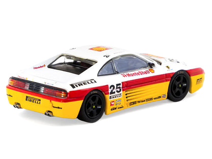 Ferrari 348 Challenge #25 Oscar Larrauri "Italian GT Championship" (1994) "Hobby64" Series 1/64 Diecast Model by Tarmac Works by Tarmac Works