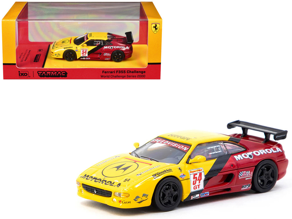 Ferrari F355 Challenge #54 Matt Drendel "World Challenge Series" (2000) "Hobby64" Series 1/64 Diecast Model Car by Tarmac Works by Tarmac Works
