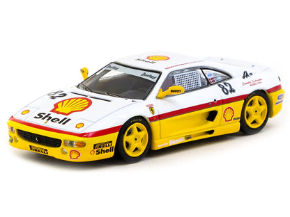 Ferrari F355 Challenge #82 Peter Andersen "Team Kroymans - Shell Oil" "Ferrari F355 Challenge" (1999) "Hobby64" Series 1/64 Diecast Model Car by Tarmac Works by Tarmac Works