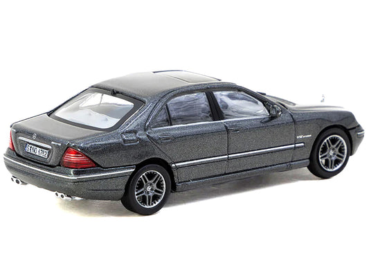 Mercedes-Benz S 65 AMG Tectite Gray Metallic "Global64" Series 1/64 Diecast Model by Tarmac Works by Tarmac Works