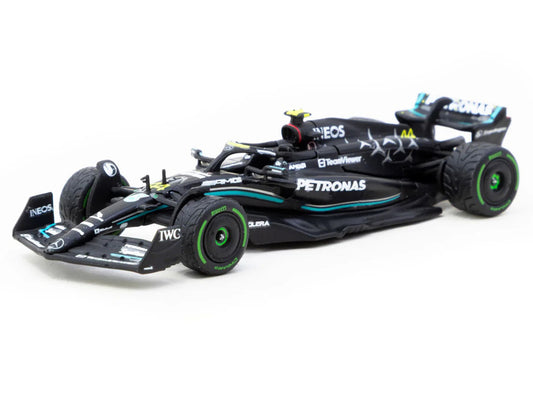 Mercedes-AMG F1 W14 E Performance #44 Lewis Hamilton Formula One F1 "Monaco GP" (2023) "Global64" Series 1/64 Diecast Model by Tarmac Works by Tarmac Works