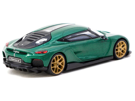Koenigsegg Gemera Green Metallic "Global64" Series 1/64 Diecast Model by Tarmac Works by Tarmac Works
