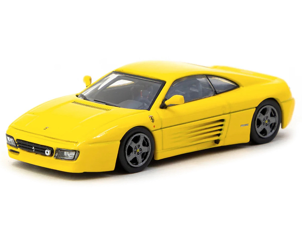 Ferrari 348 Challenge Yellow "Road64" Series 1/64 Diecast Model Car by Tarmac Works by Tarmac Works